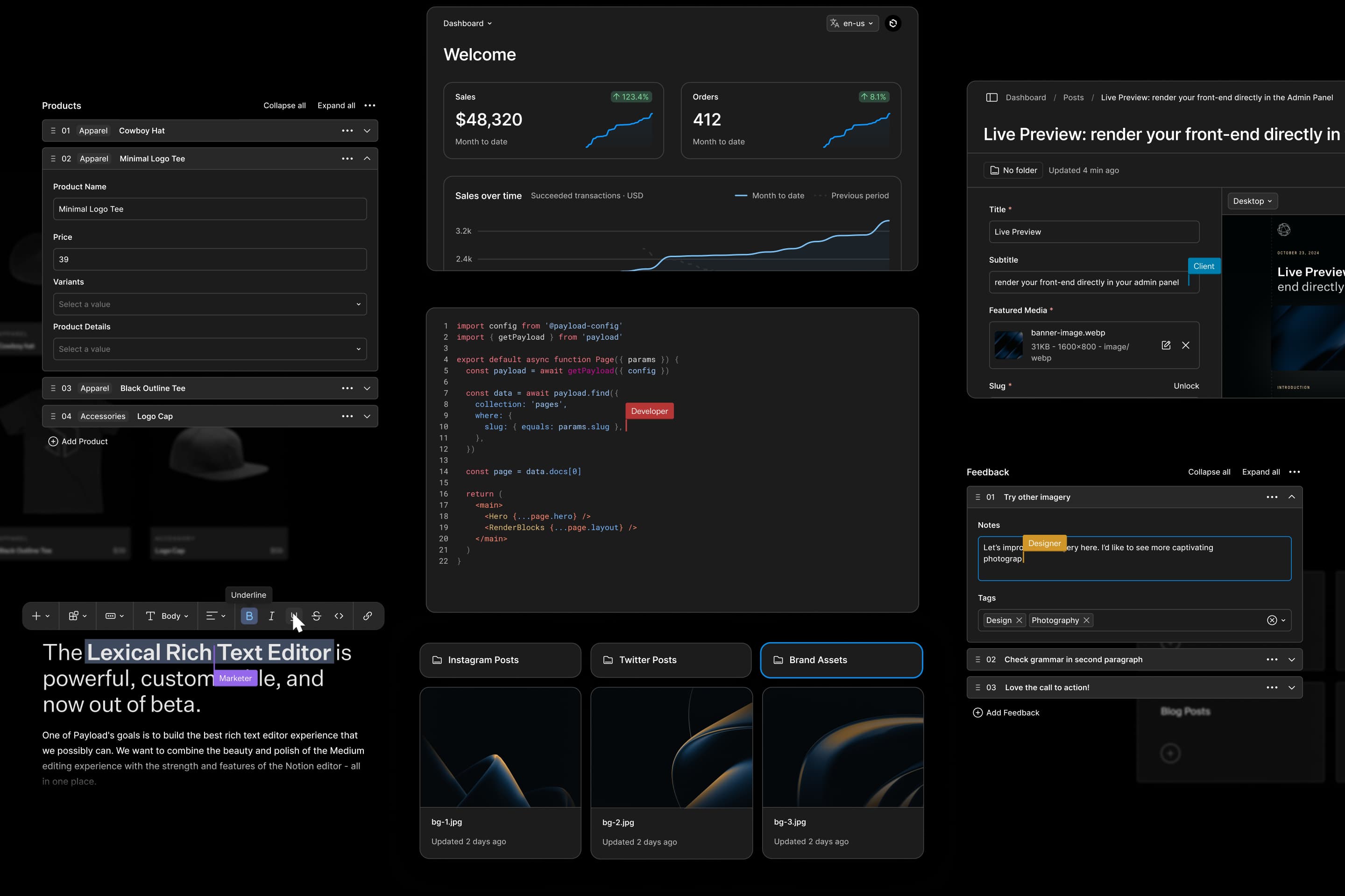 Payload 4.0 Collage